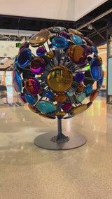Space Expansion Sculpture Colorful