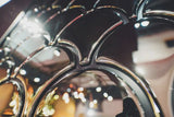 Palm Tree Silver — сріблясті настінні плитки з пальмовим візерунком