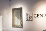 Rectangle Vento Silver Mirror