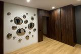 3D Drops Wall Decor Composition Silver