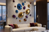 3D Drops Wall Decor Composition Colorful